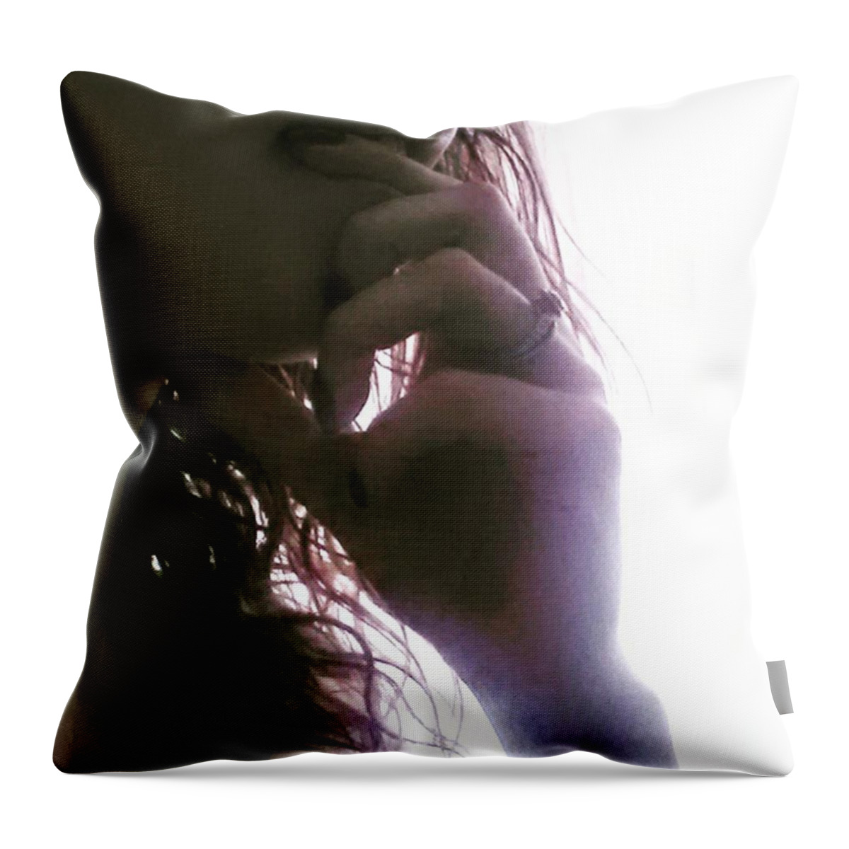  Throw Pillow featuring the photograph Anticipating A Sexy Week by Sammy Shayne