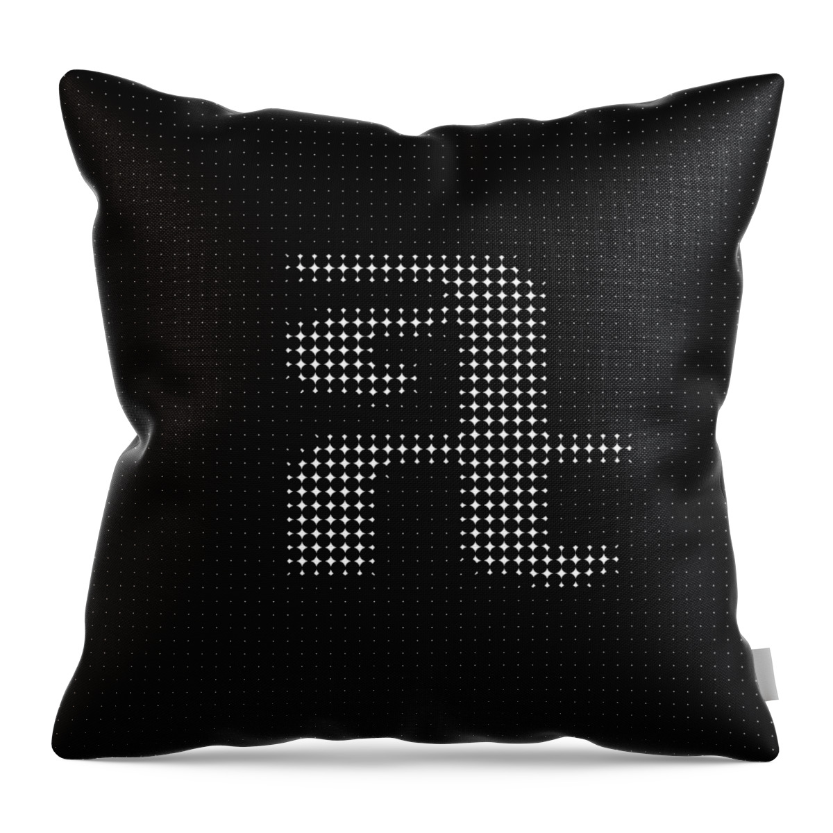 Art Throw Pillow featuring the digital art Art Art 2 by Robert Thalmeier