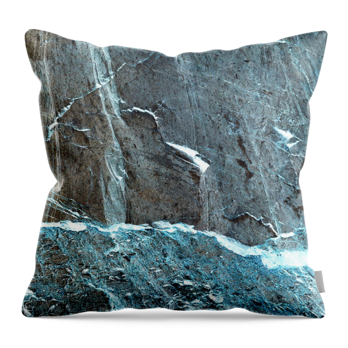 Art Photography Throw Pillow featuring the photograph Art Print Canyon 01 by Harry Gruenert