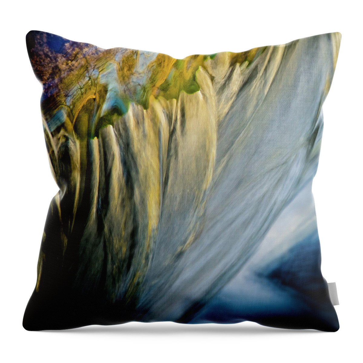 New Hope Nj Throw Pillow featuring the photograph As the Color Runs by Neil Shapiro