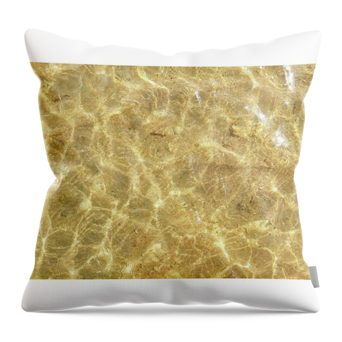 Textures Throw Pillow featuring the photograph as The #ocean Waves At Me,
and The by Loly Lucious