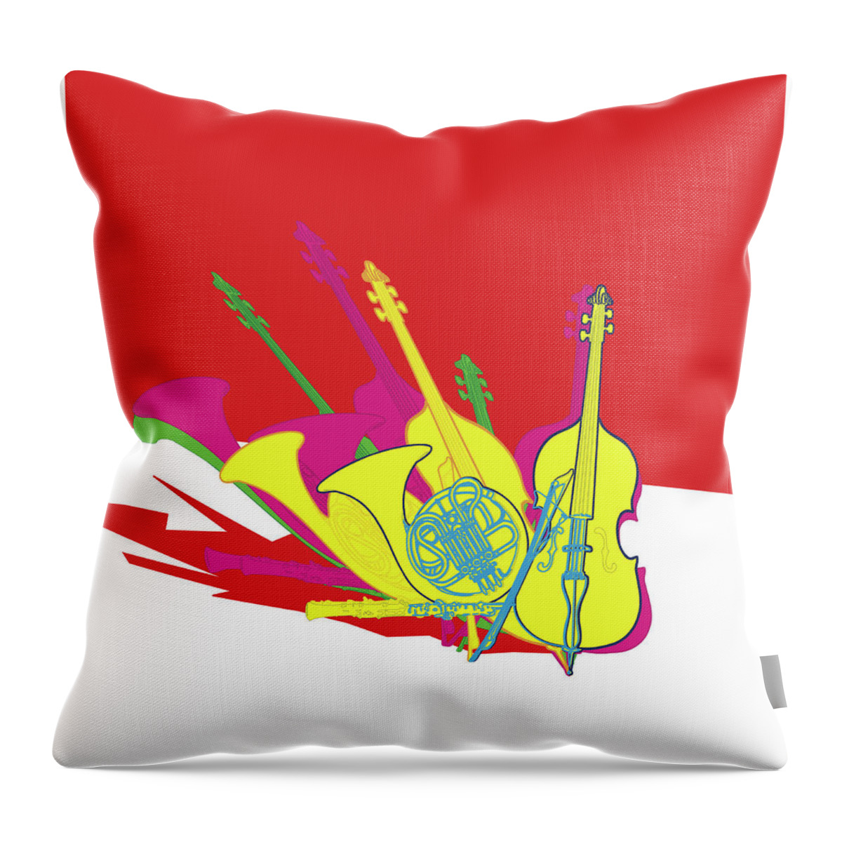  Throw Pillow featuring the digital art At The Beginning by Dax Esteves