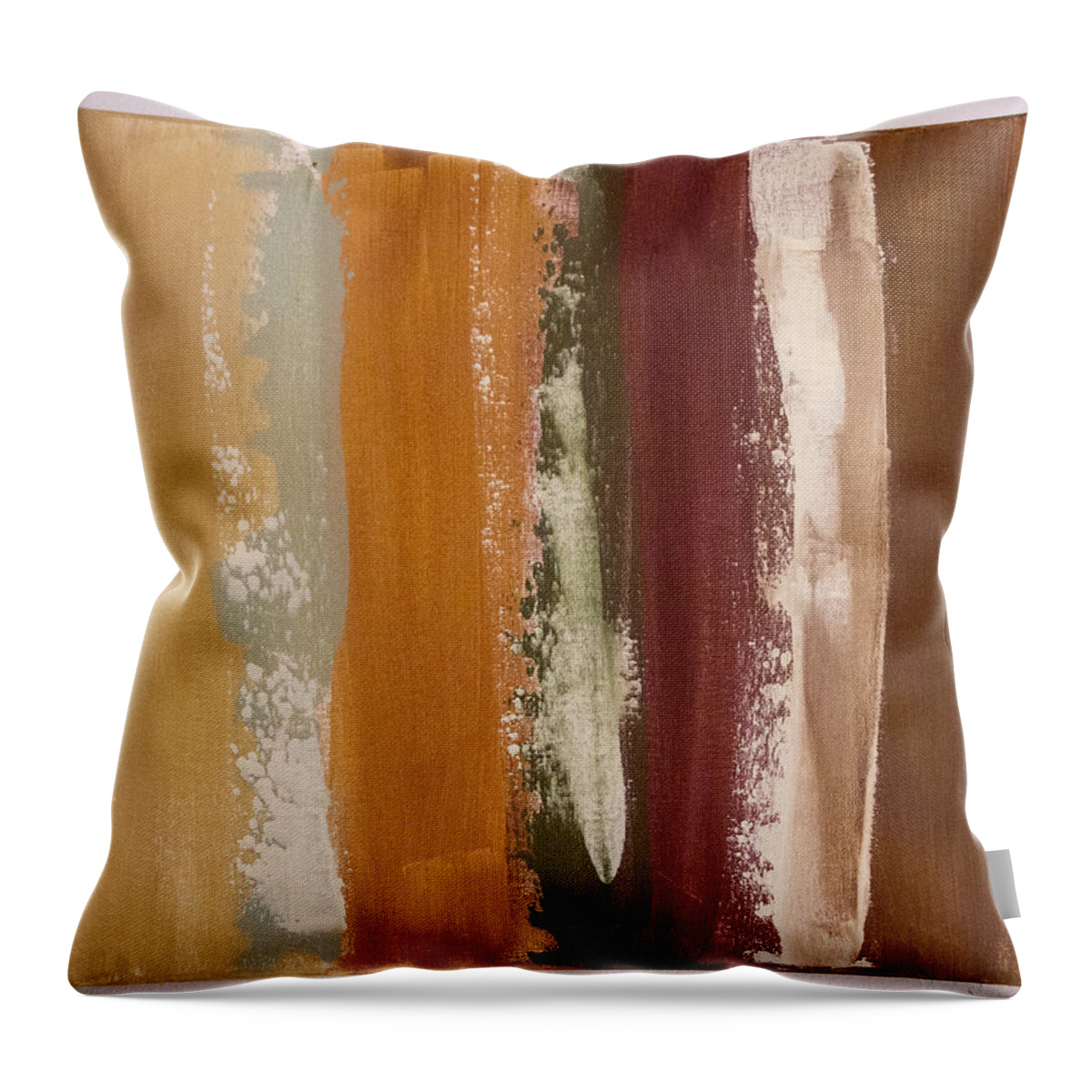 Autumn Throw Pillow featuring the painting Autumn by Jacie Garcia 