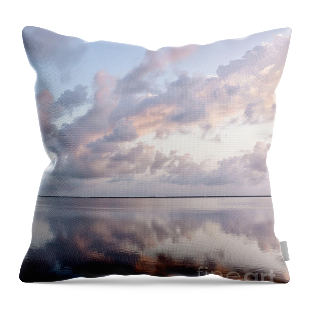 Sunrise Throw Pillow featuring the photograph Awakening At Sunrise by Louise Lindsay
