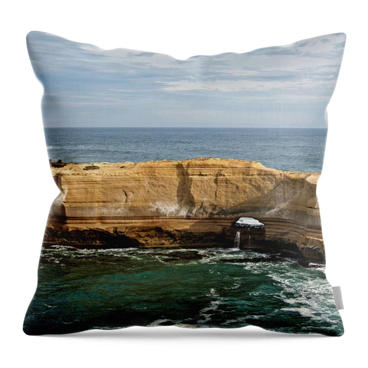 Bakers Oven Throw Pillow featuring the photograph Bakers Oven by Catherine Reading