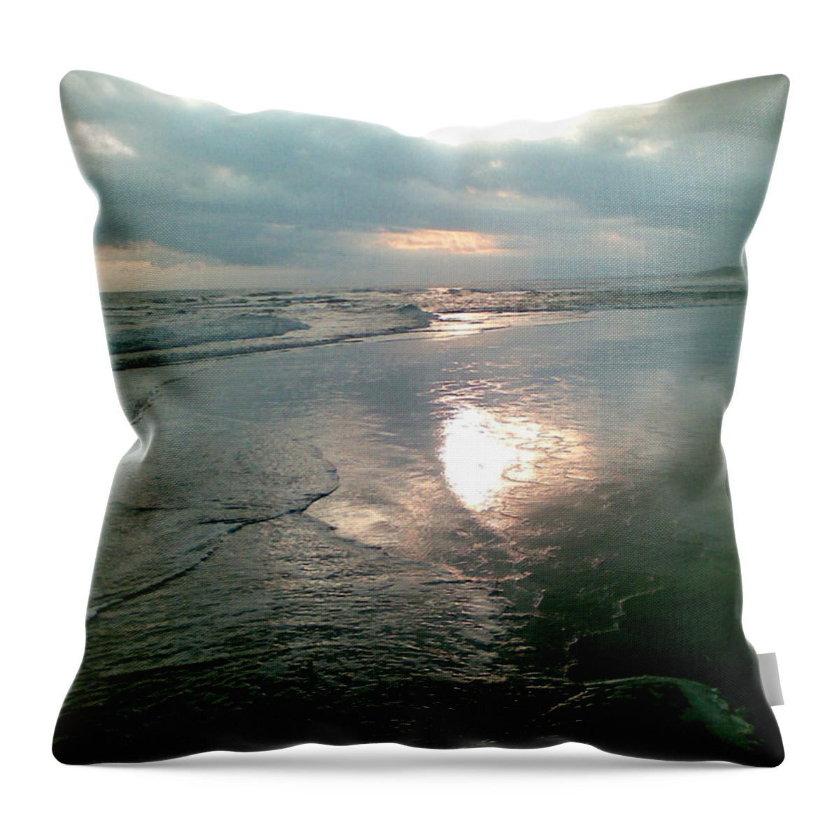 Bali Throw Pillow featuring the photograph Bali Dusk by Mark Sellers