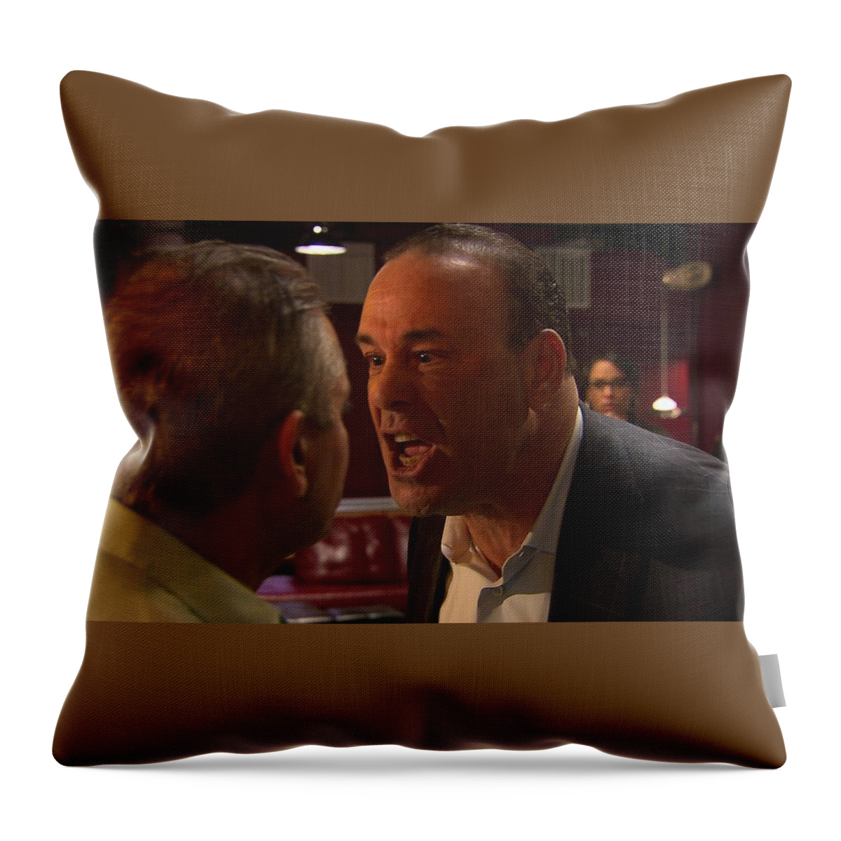 Bar Rescue Throw Pillow featuring the digital art Bar Rescue by Maye Loeser