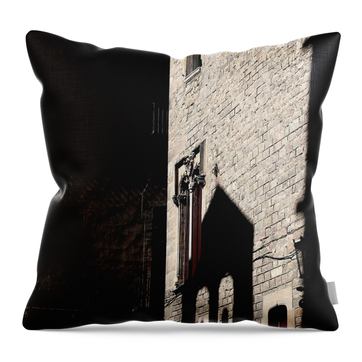 Barcelona Throw Pillow featuring the photograph Barcelona 2 by Andrew Fare
