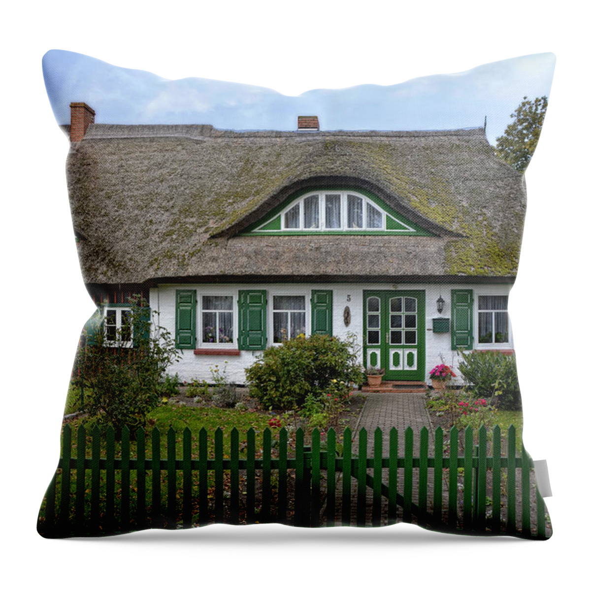 House Throw Pillow featuring the photograph Beautiful Living 2 by Joachim G Pinkawa