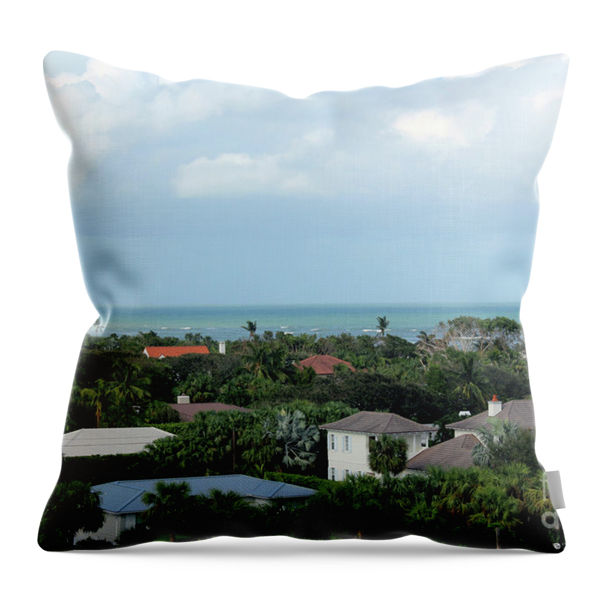 Florida Throw Pillow featuring the photograph Beautiful Vero Beach Florida by Megan Dirsa-DuBois