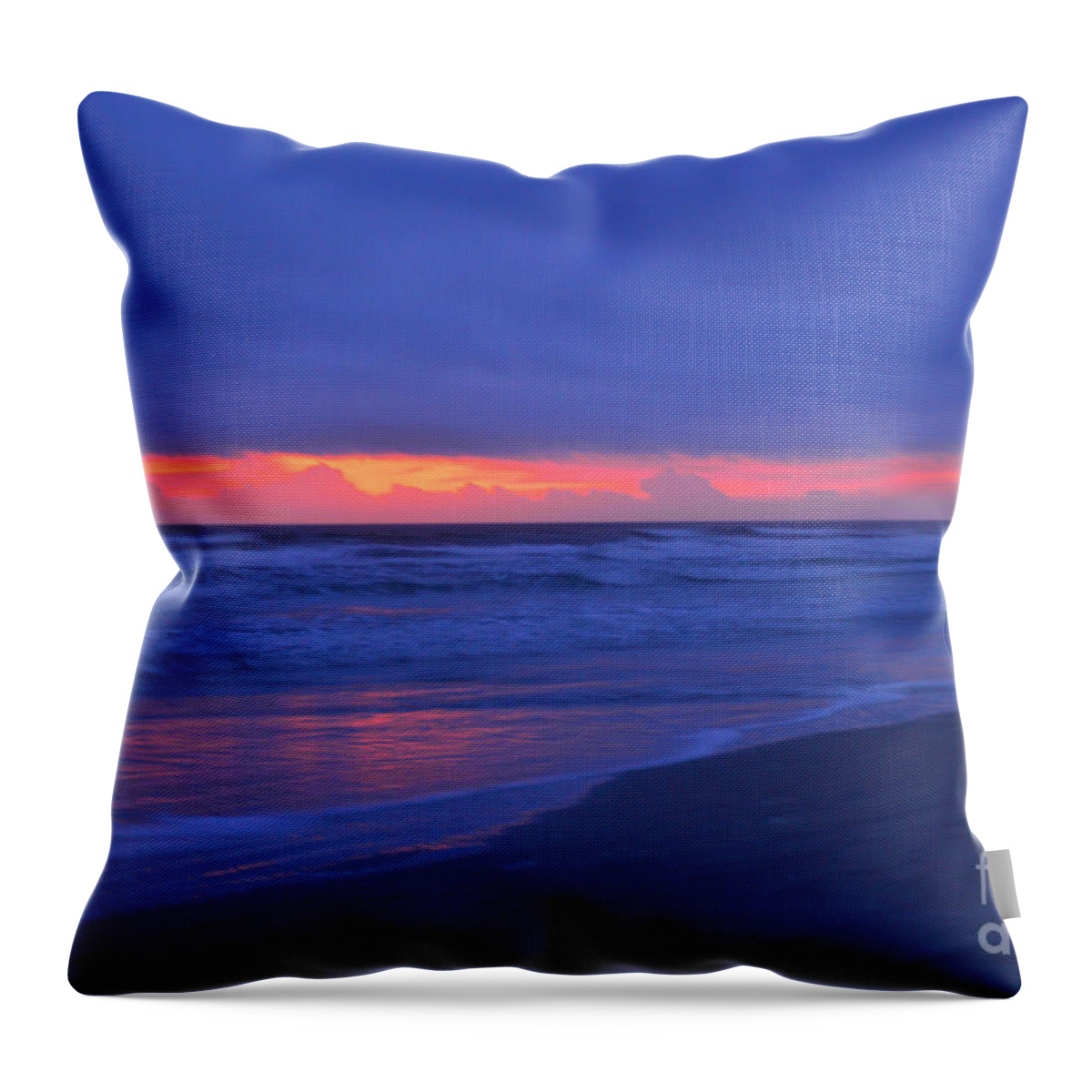 Art Throw Pillow featuring the photograph Before sunrise by Julianne Felton