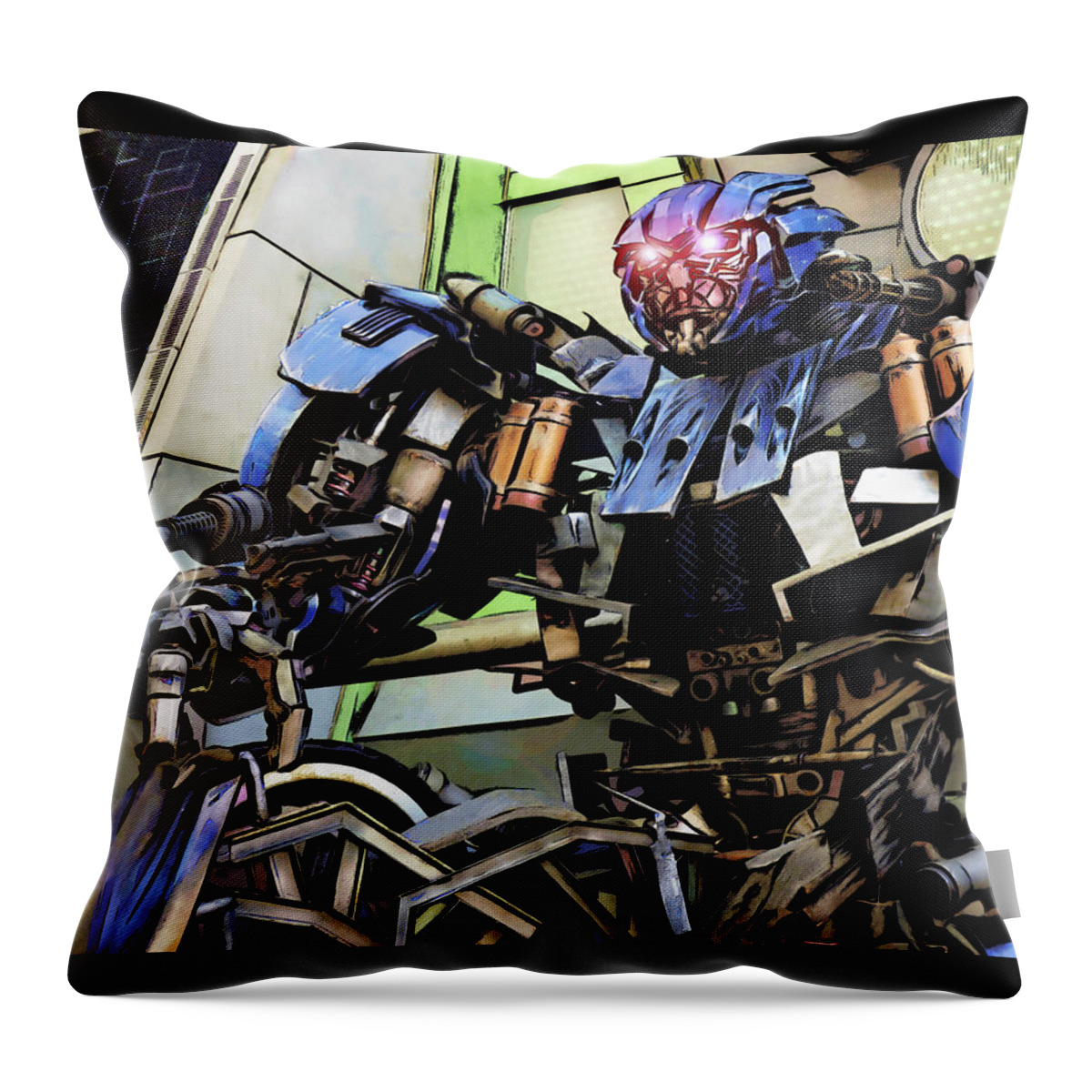 Theres A Thin Line Between Being A Hero And Being A Memory Throw Pillow featuring the photograph Between Being a Hero and Being a Memory by Steve Taylor