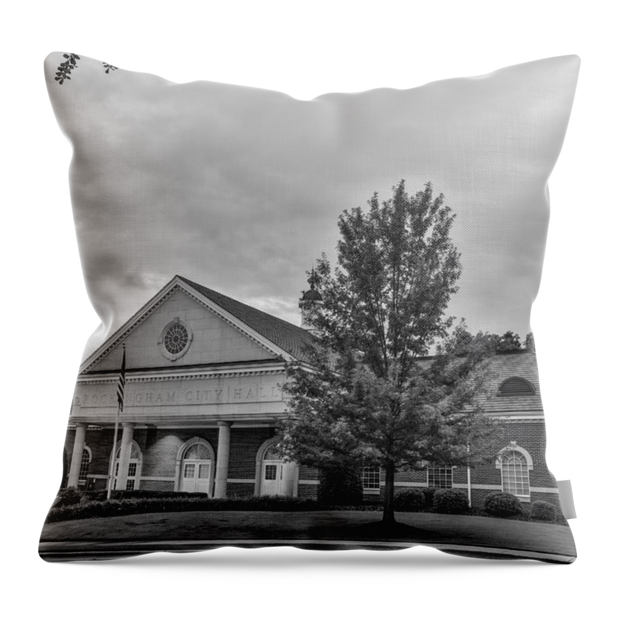 Black And White Throw Pillow featuring the photograph Black and White 59 by Jimmy McDonald
