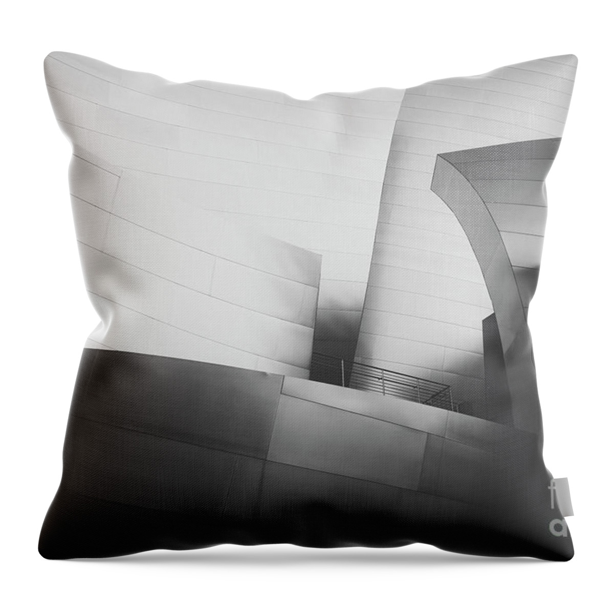 Photography Throw Pillow featuring the photograph Black and White Arcitechture by MGL Meiklejohn Graphics Licensing
