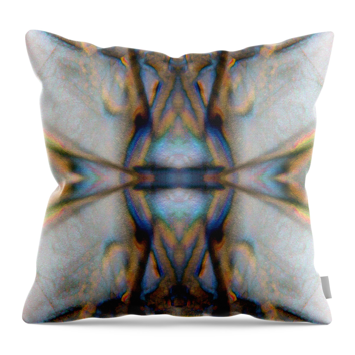 Digital Throw Pillow featuring the digital art Blanket_0018 by Alex W McDonell