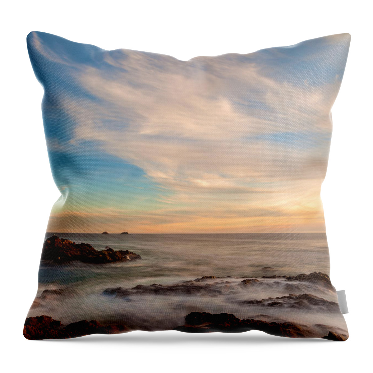 American Landscapes Throw Pillow featuring the photograph Blistering by Jonathan Nguyen