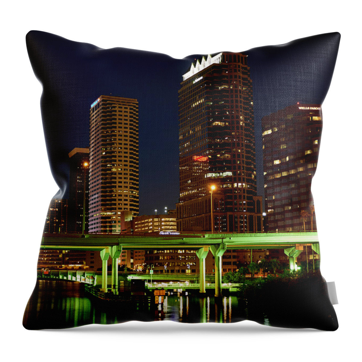 Lec Camera Club Throw Pillow featuring the photograph Blue Hour 3 by David Beebe