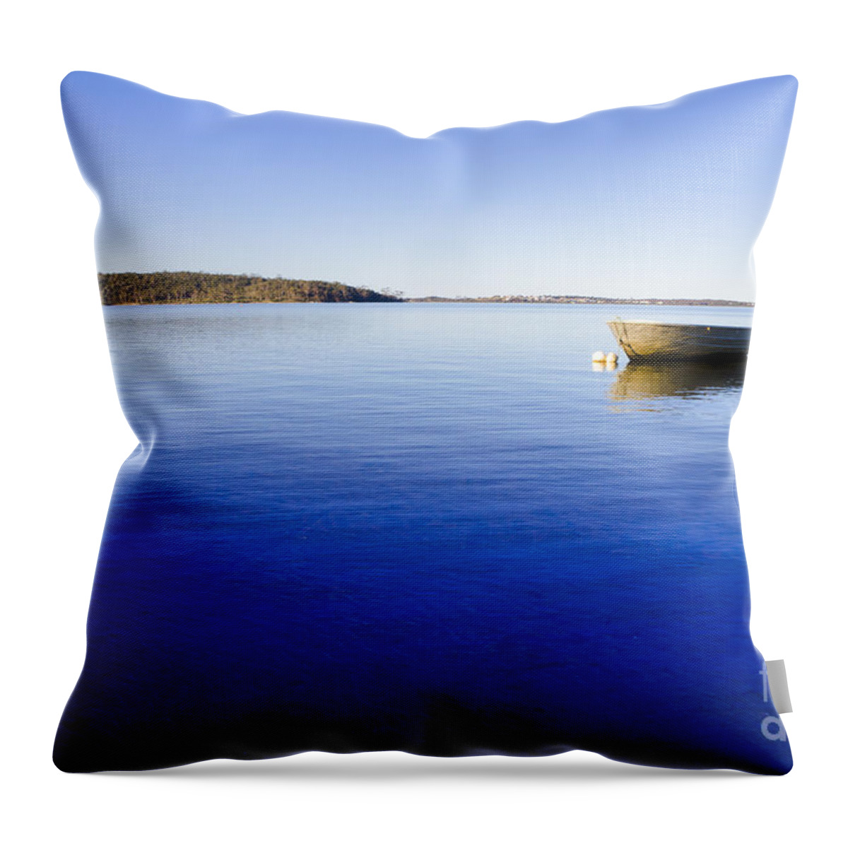 Small Throw Pillow featuring the photograph Boating backgrounds by Jorgo Photography