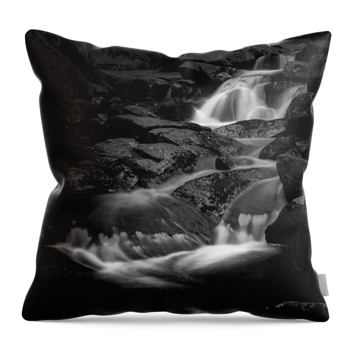 Bodefall Throw Pillow featuring the photograph Bodefall, Harz by Andreas Levi