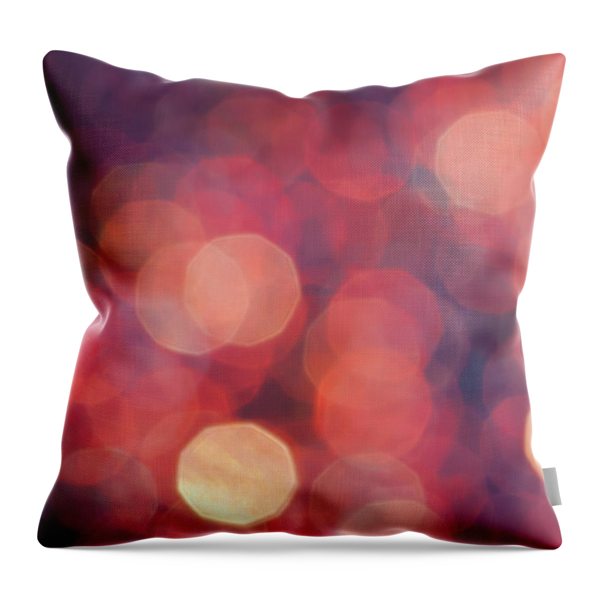 Abstract Throw Pillow featuring the photograph Brandy Wine by Jan Bickerton