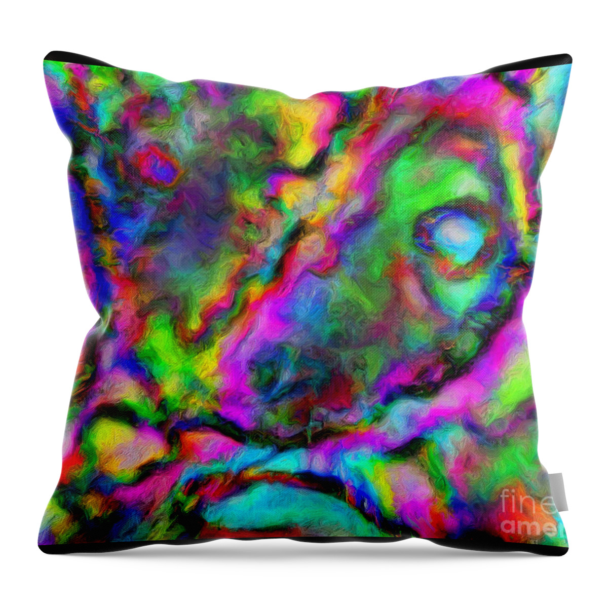 Doors Of Perception Throw Pillow featuring the digital art Break On Through by Ethan Chodos