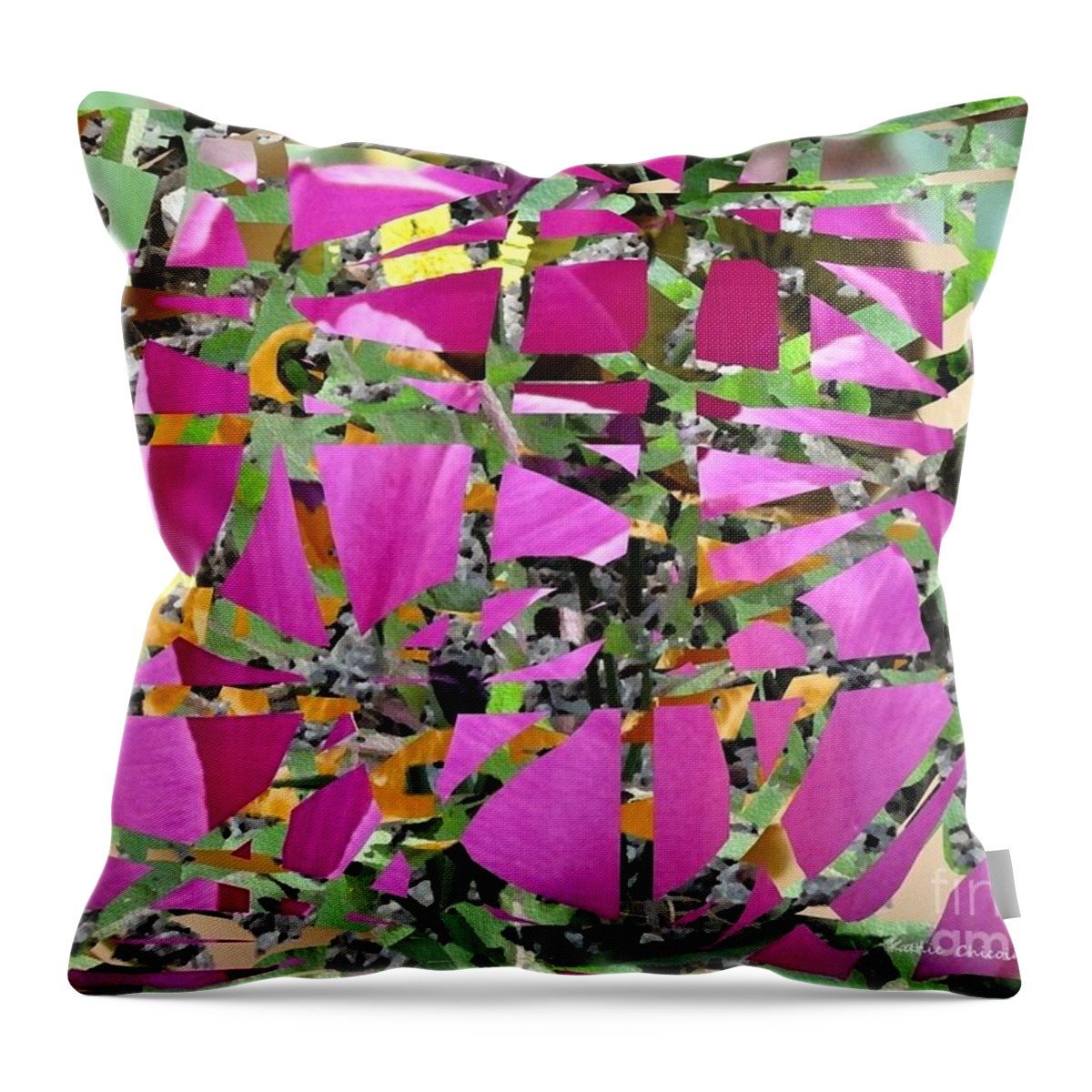 Photographic Art Throw Pillow featuring the photograph Breaking Up is Hard to Do by Kathie Chicoine