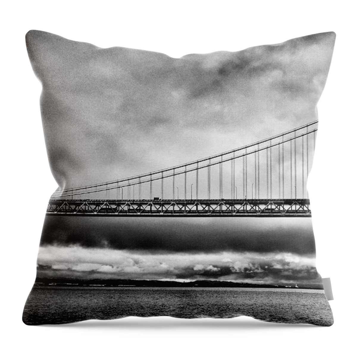 Bridge Throw Pillow featuring the photograph Bridge by Al Harden