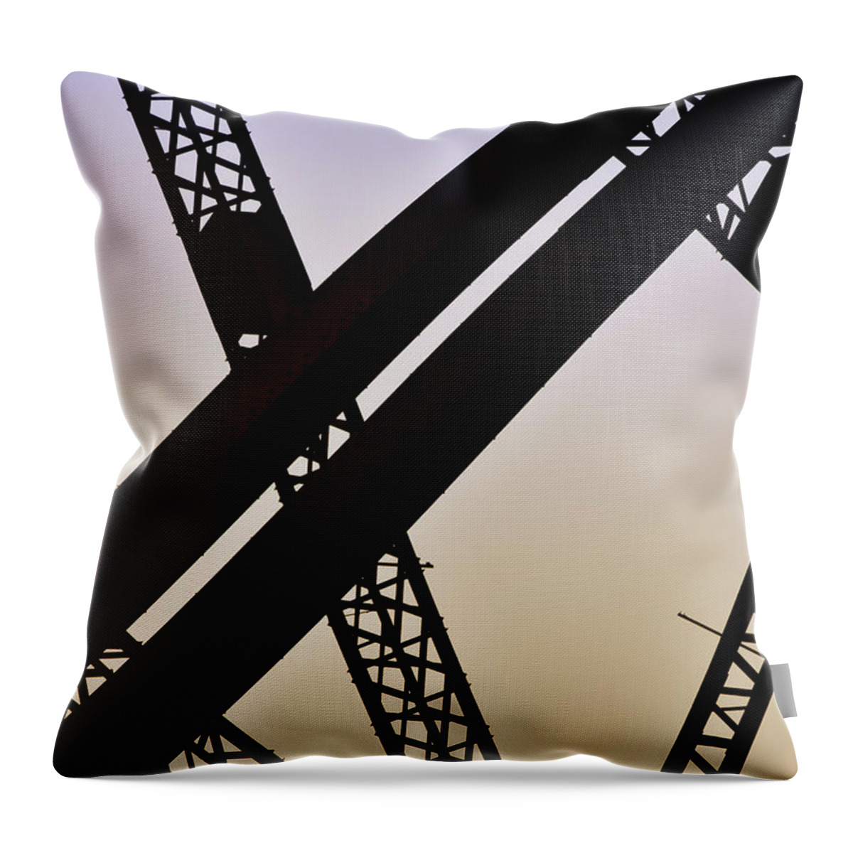 Australia Throw Pillow featuring the photograph Bridge No. 1-1 by Sandy Taylor