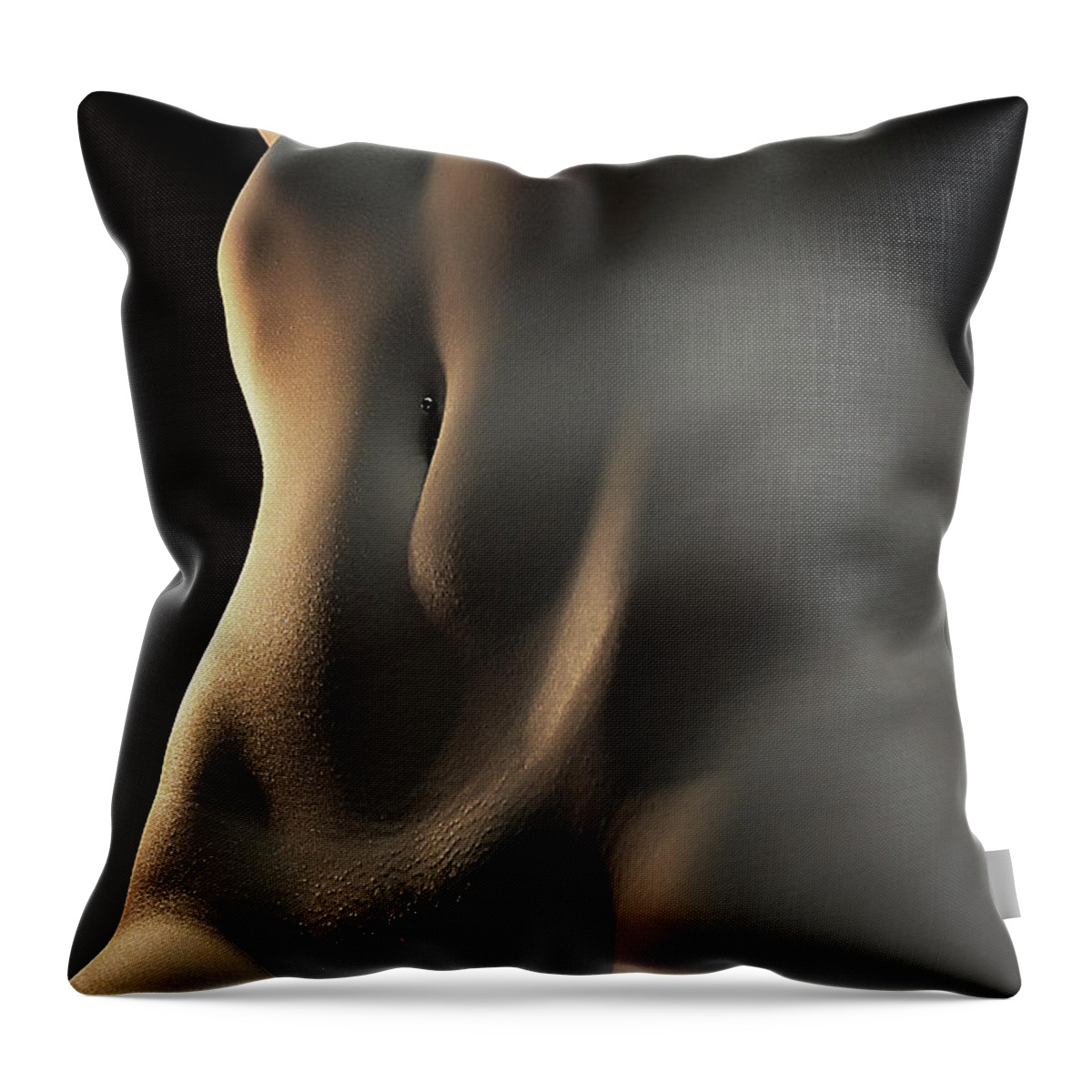 Artistic Throw Pillow featuring the photograph Brilliant Smile by Robert WK Clark