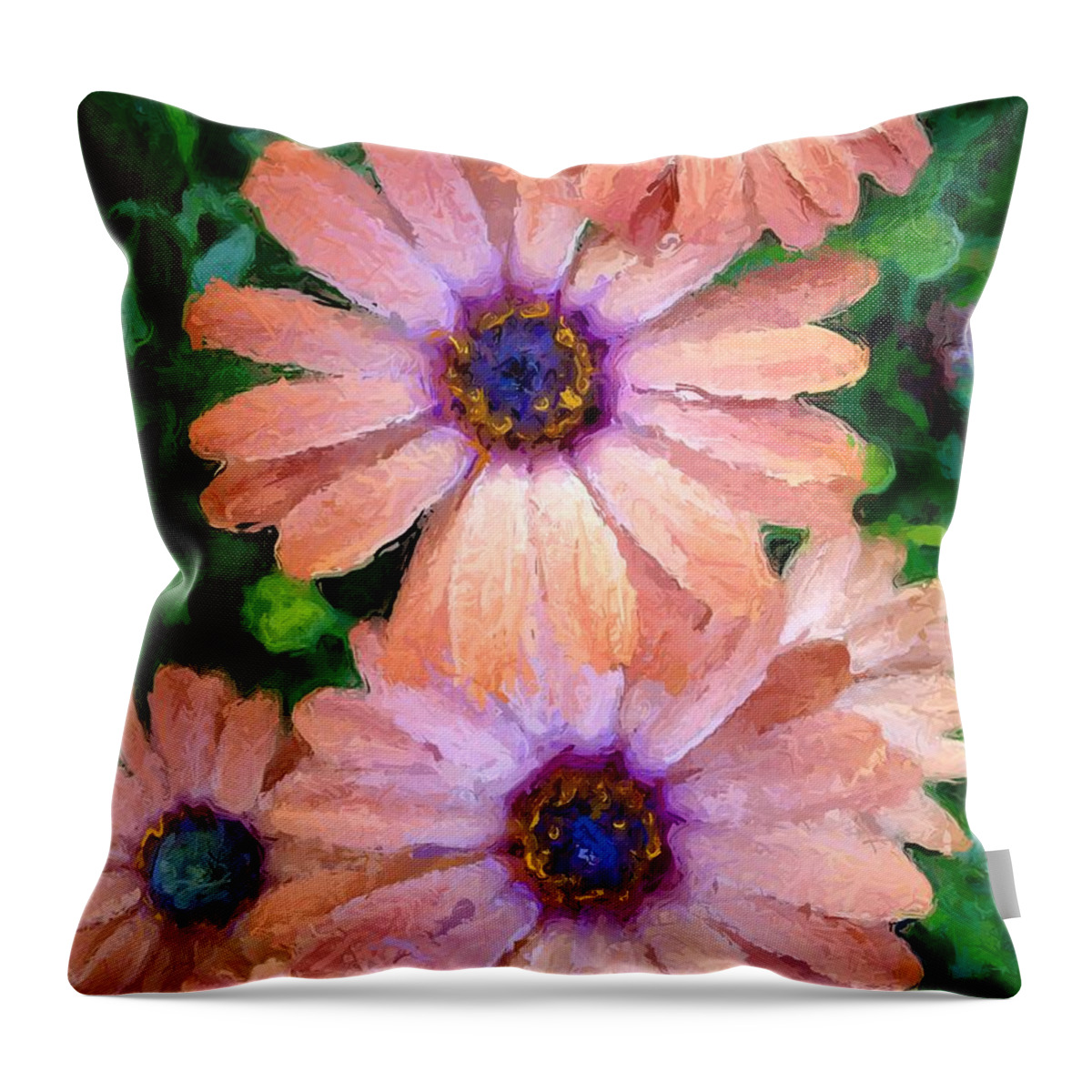  Throw Pillow featuring the photograph Bronze Beauty by Heidi Smith
