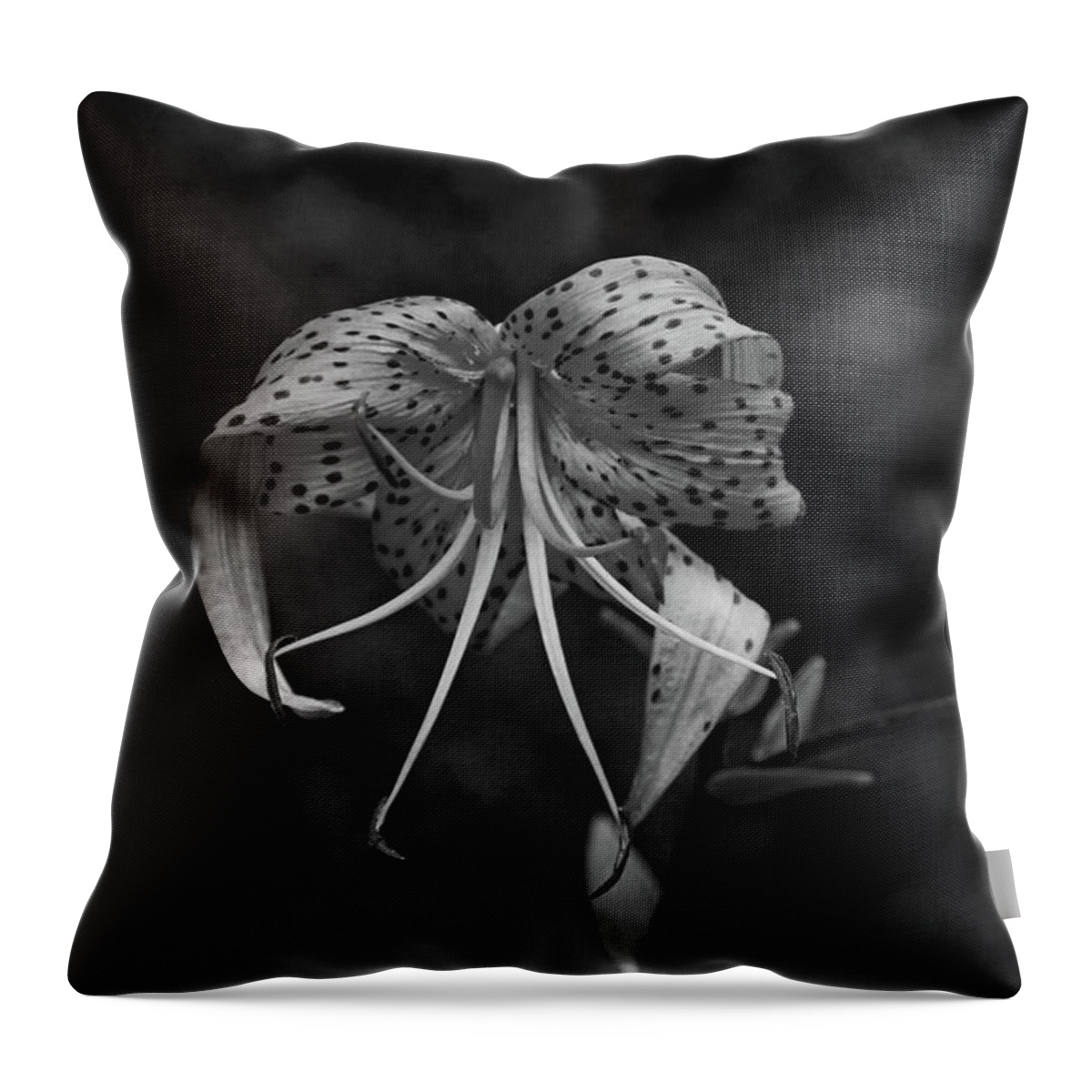 Lily Throw Pillow featuring the photograph Brutally Beautiful by Michiale Schneider