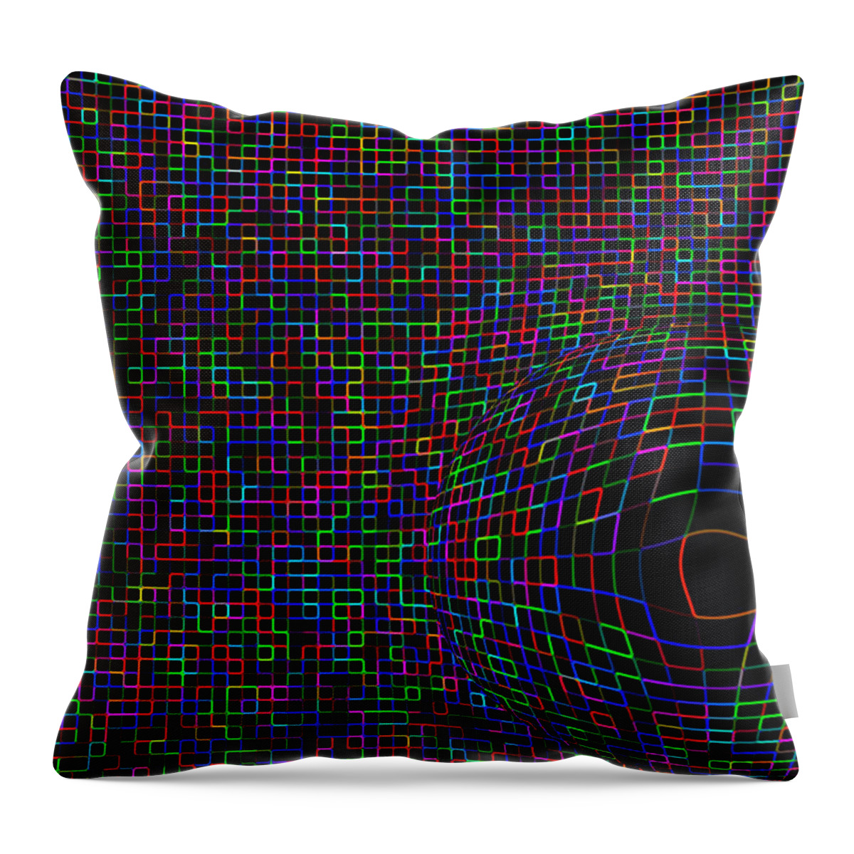 Colurful Throw Pillow featuring the photograph Bulgeous by Mark Blauhoefer