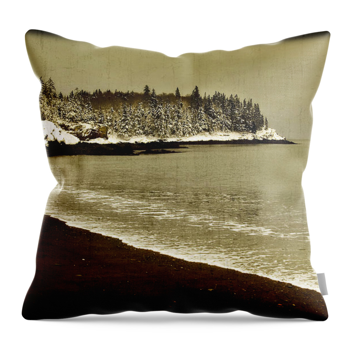 Calm Throw Pillow featuring the photograph Calm Waters by Alana Ranney