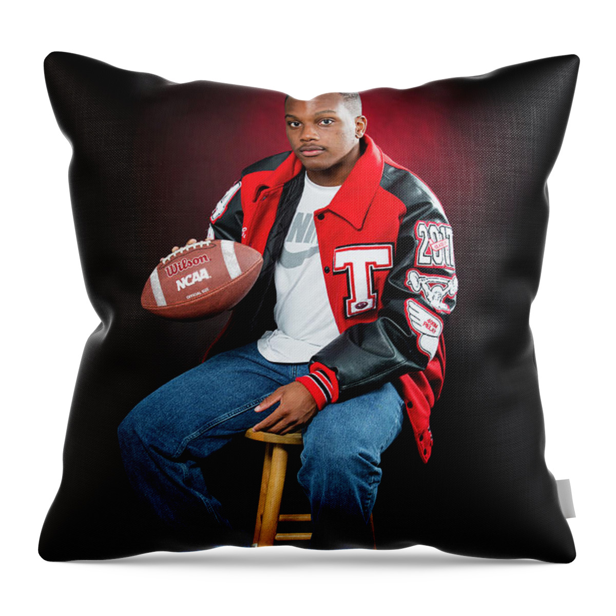 Cameron Throw Pillow featuring the photograph Cameron 014 by M K Miller
