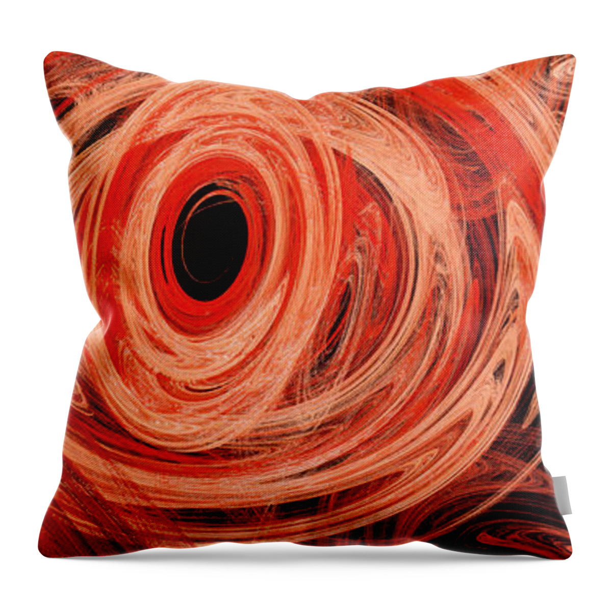 Andee Design Abstract Throw Pillow featuring the digital art Candy Chaos 2 Abstract by Andee Design