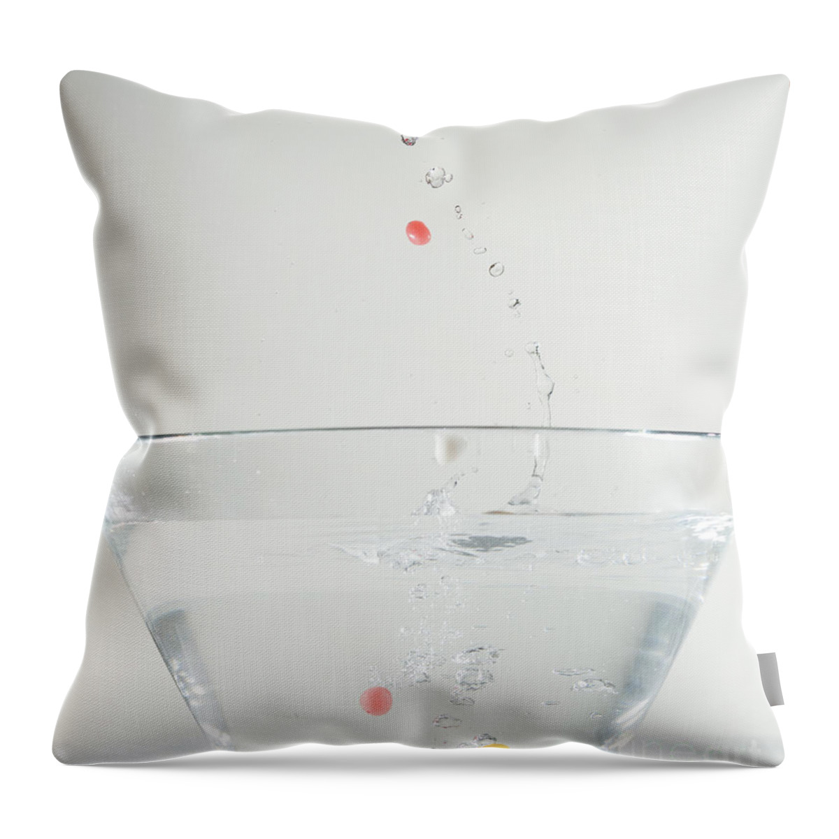 Candy Throw Pillow featuring the photograph Candy by James L Davidson