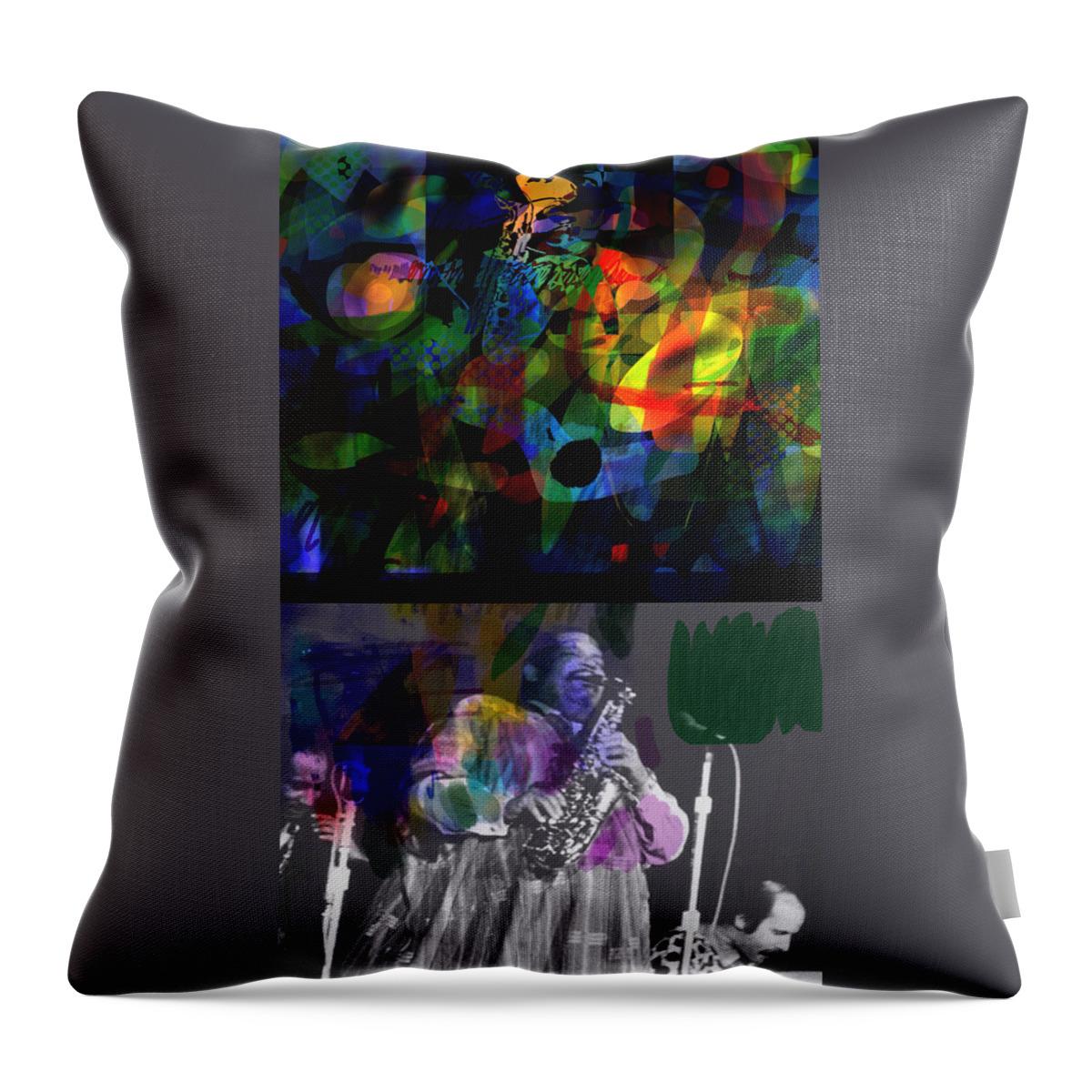Cannonball Throw Pillow featuring the digital art Cannonball by Joe Roache