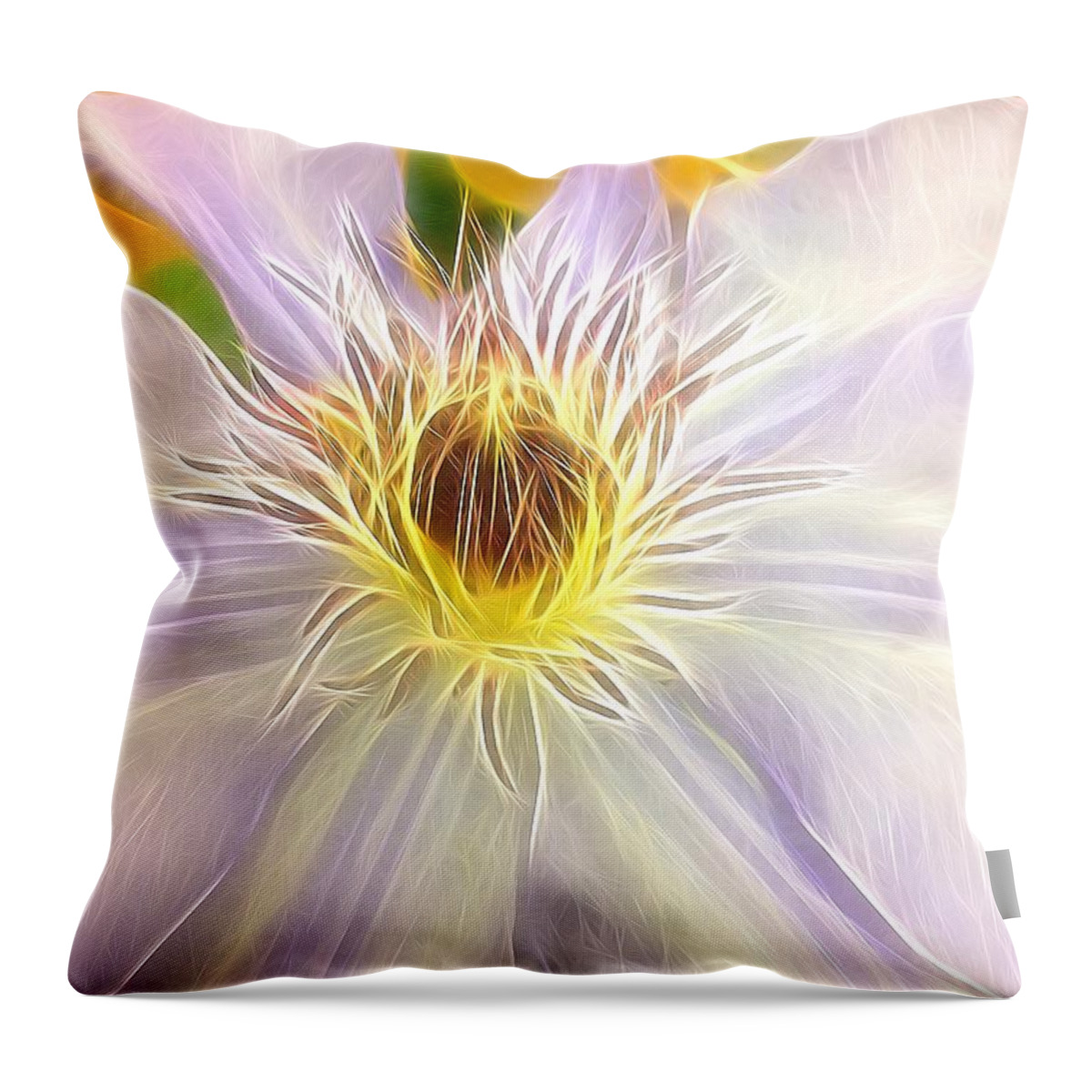 Image Created On Instagram Via @kmessmer53 Throw Pillow featuring the photograph Center Lit by Kathleen Messmer