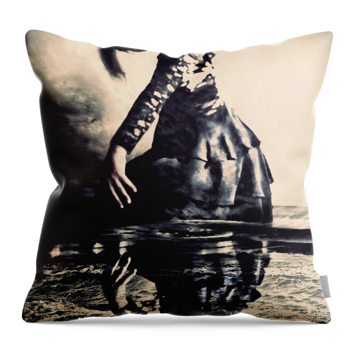  Throw Pillow featuring the photograph Cerebration by Jessica S