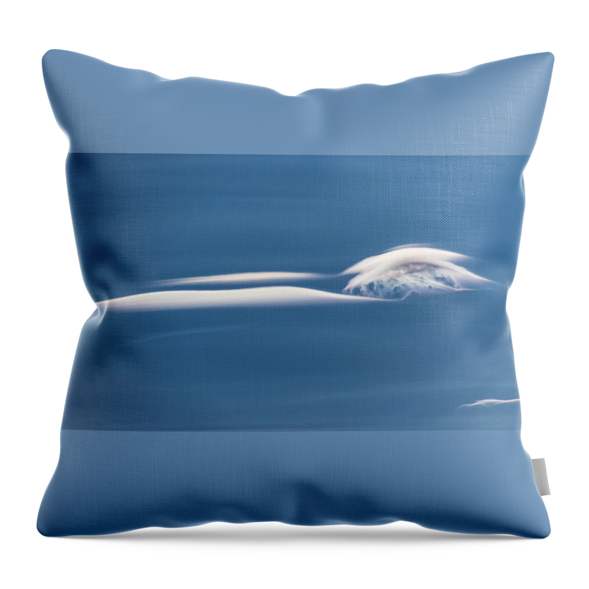 Chasing Lenticulars Throw Pillow featuring the photograph Chasing Lenticulars - by Julie Weber