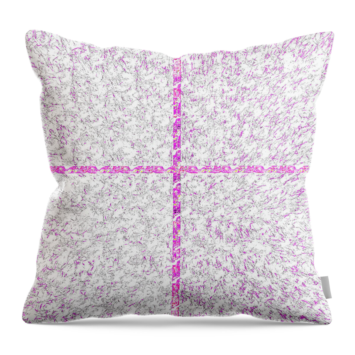 Jesus Throw Pillow featuring the digital art Cheer Up by Payet Emmanuel