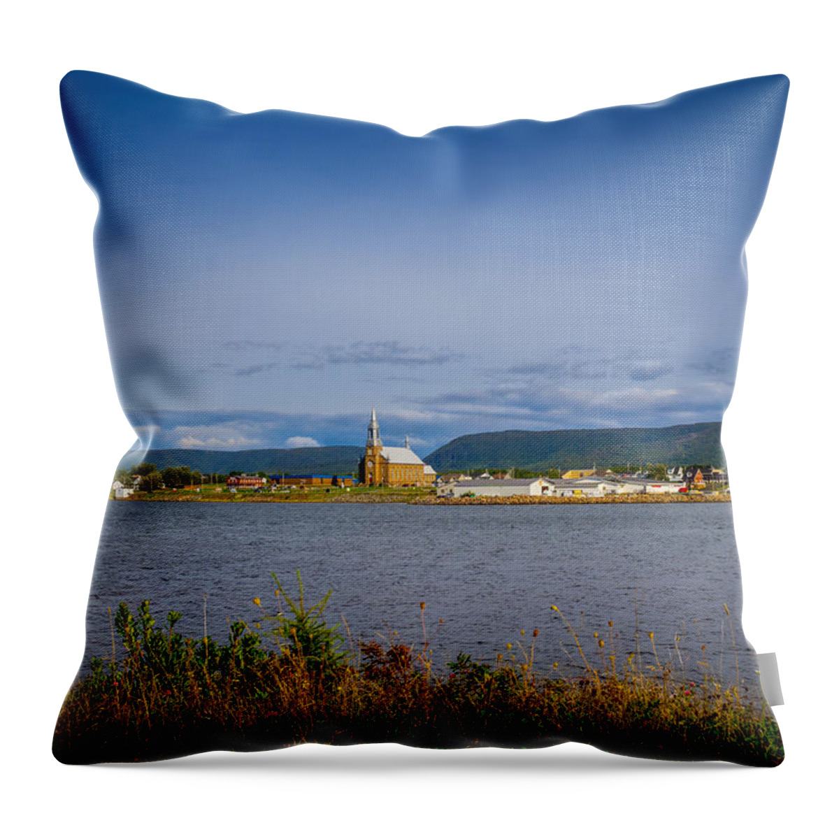 Canada Throw Pillow featuring the photograph Cheticamp by Mark Llewellyn