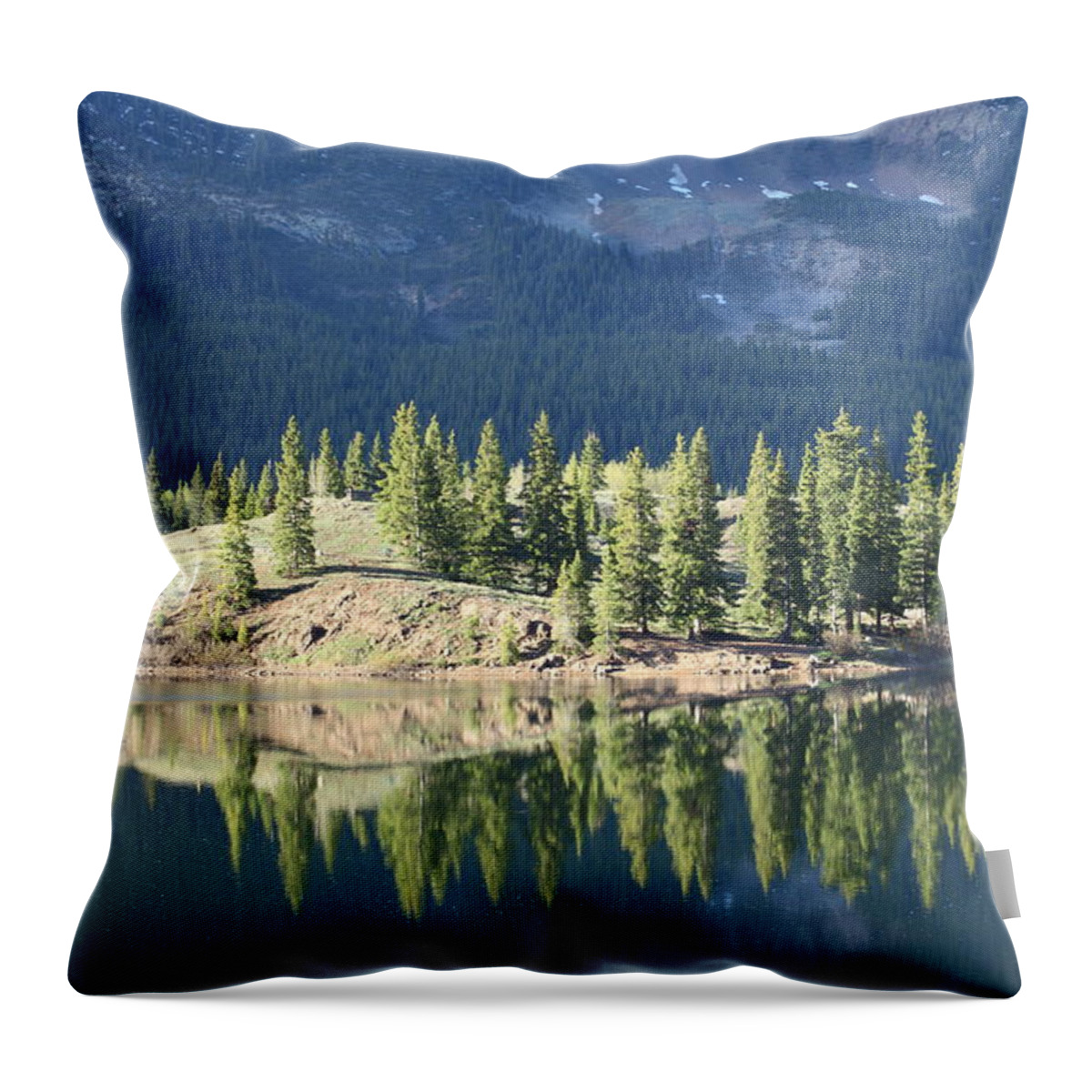 Colorado Throw Pillow featuring the photograph Chiaroscuro by Eric Glaser