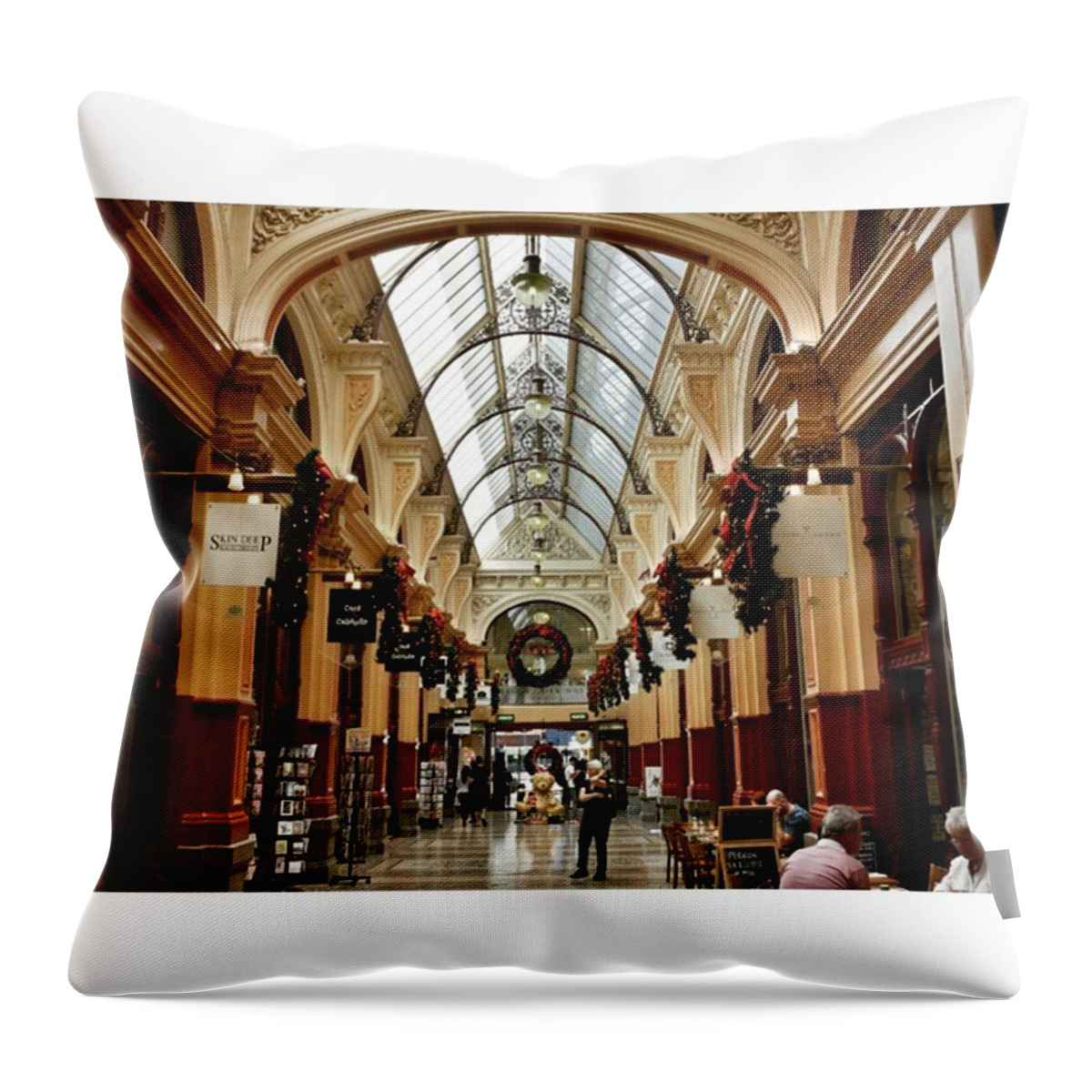 Christmas Throw Pillow featuring the photograph Christmas by Eric Ong