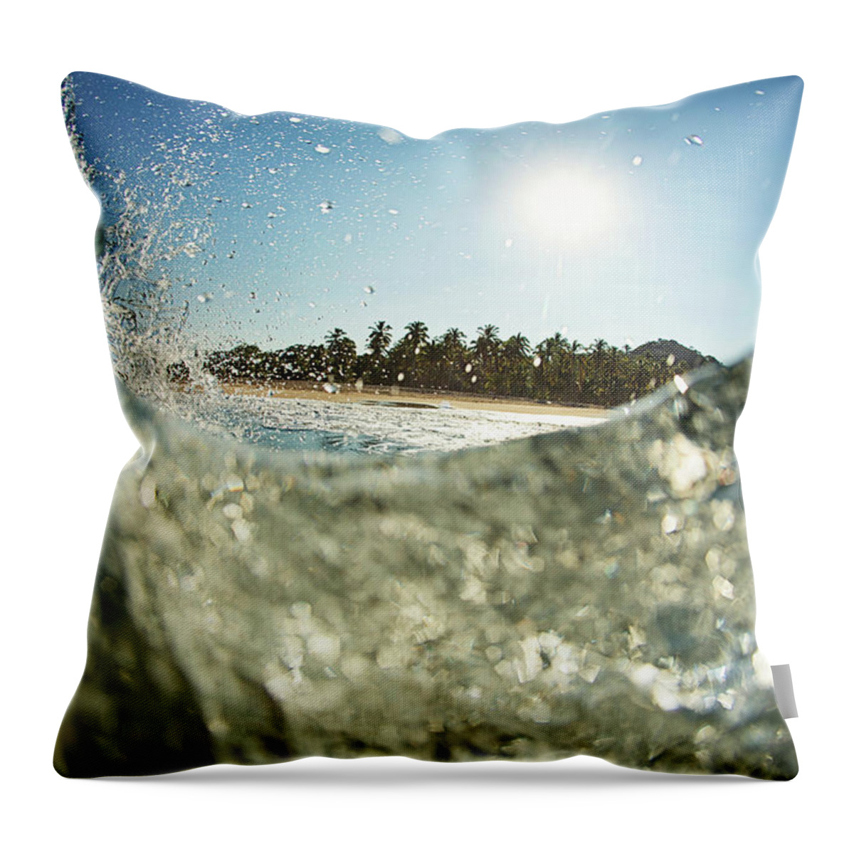 Surfing Throw Pillow featuring the photograph Chula Vista by Nik West