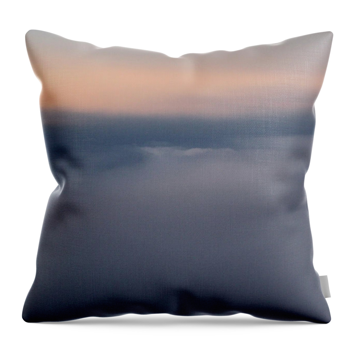 Photograph; Giclee Throw Pillow featuring the photograph Cloud Abstract by Suzanne Gaff