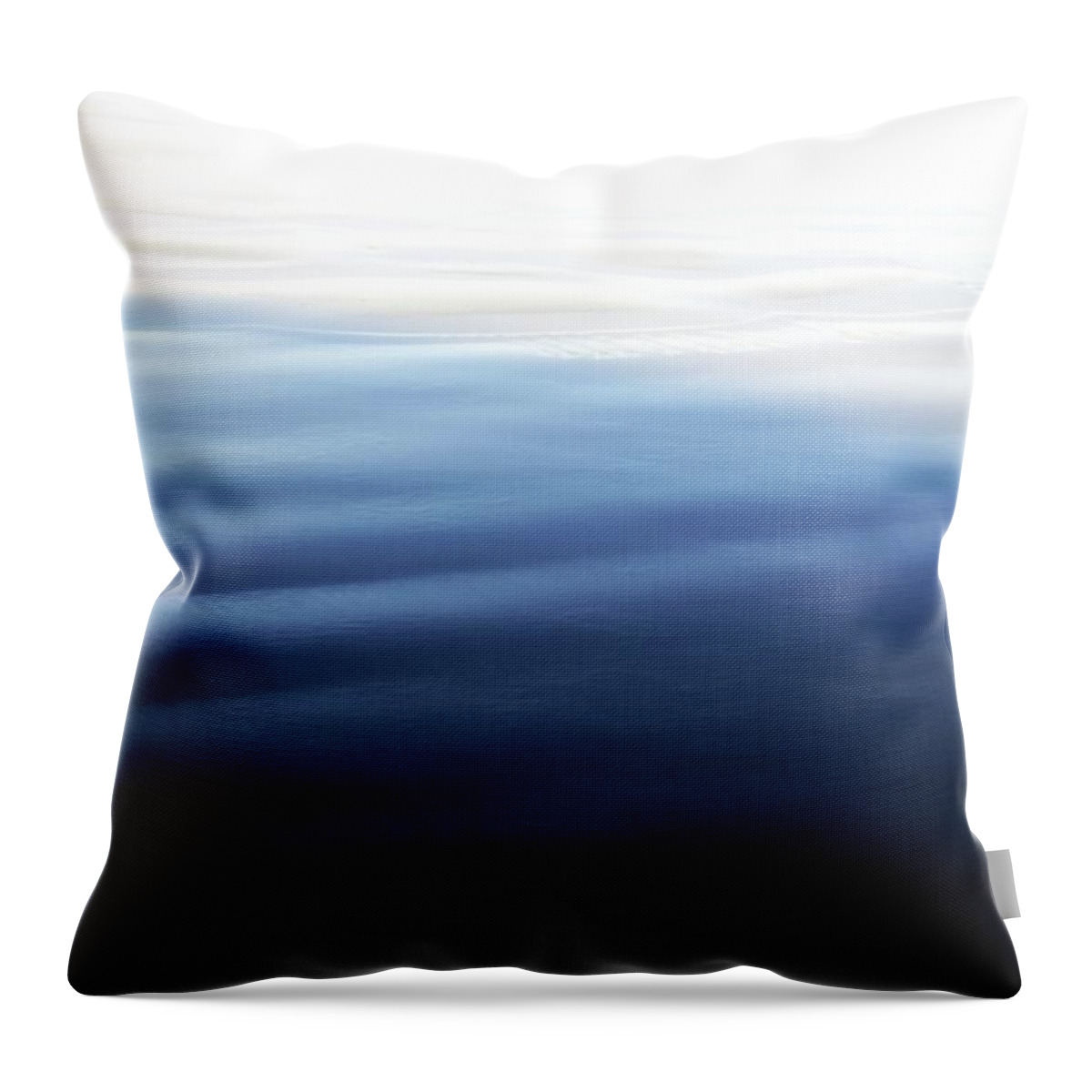 Newel Hunter Throw Pillow featuring the photograph Infinite Sea by Newel Hunter