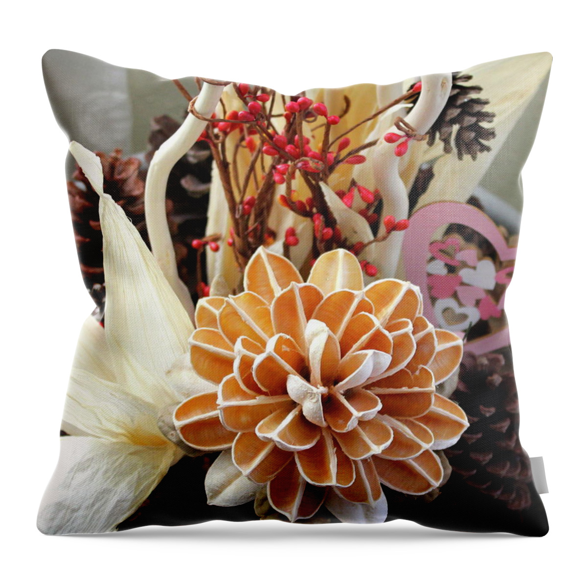 All Products Throw Pillow featuring the photograph Collections by Lorna Maza