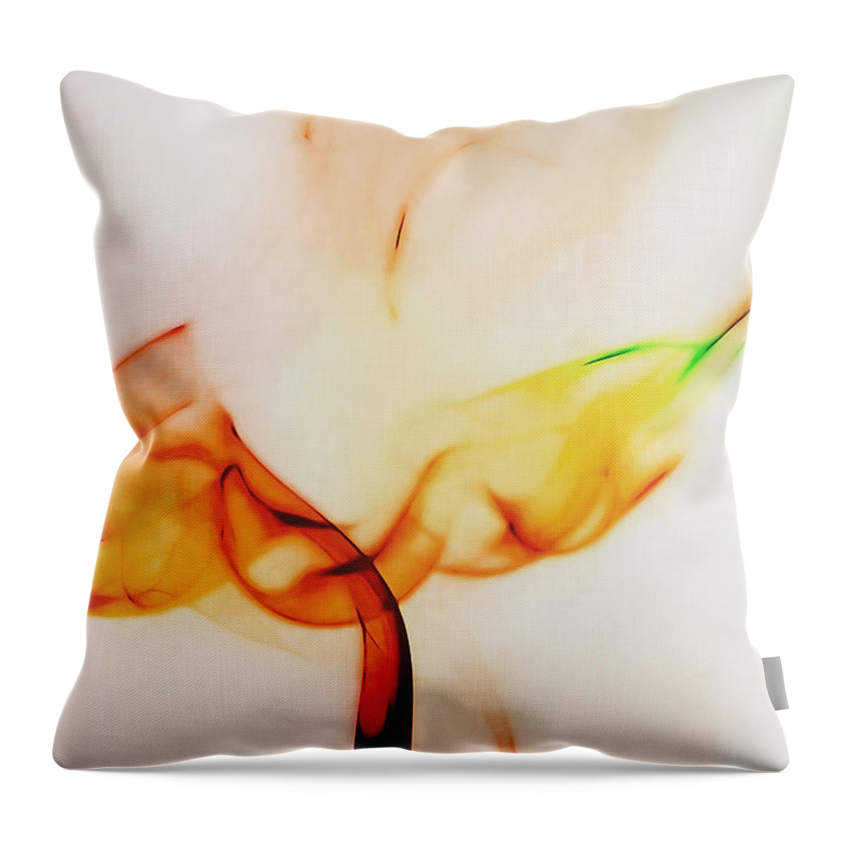 Scott Norris Photography Throw Pillow featuring the photograph Color and Smoke I by Scott Norris