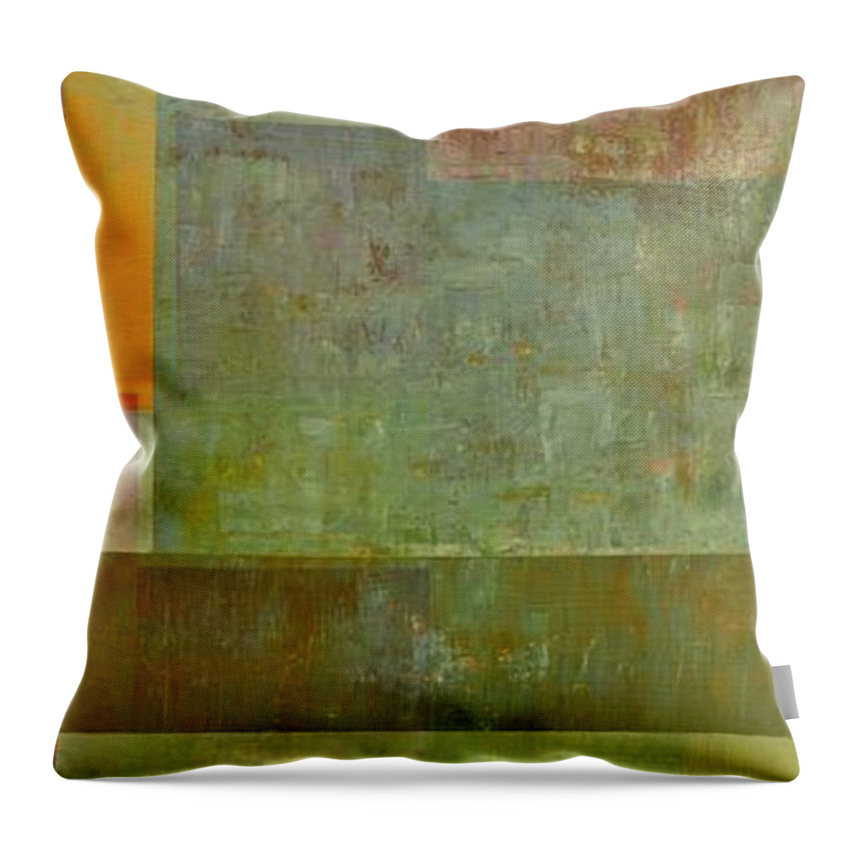 Monochromatic Throw Pillow featuring the painting Color Flow 2.0 by Michelle Calkins